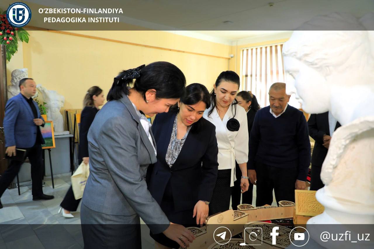 Talabalar tomonidan qoʻl mehnati asosida tayyorlangan san’at asarlari namoyish etildi