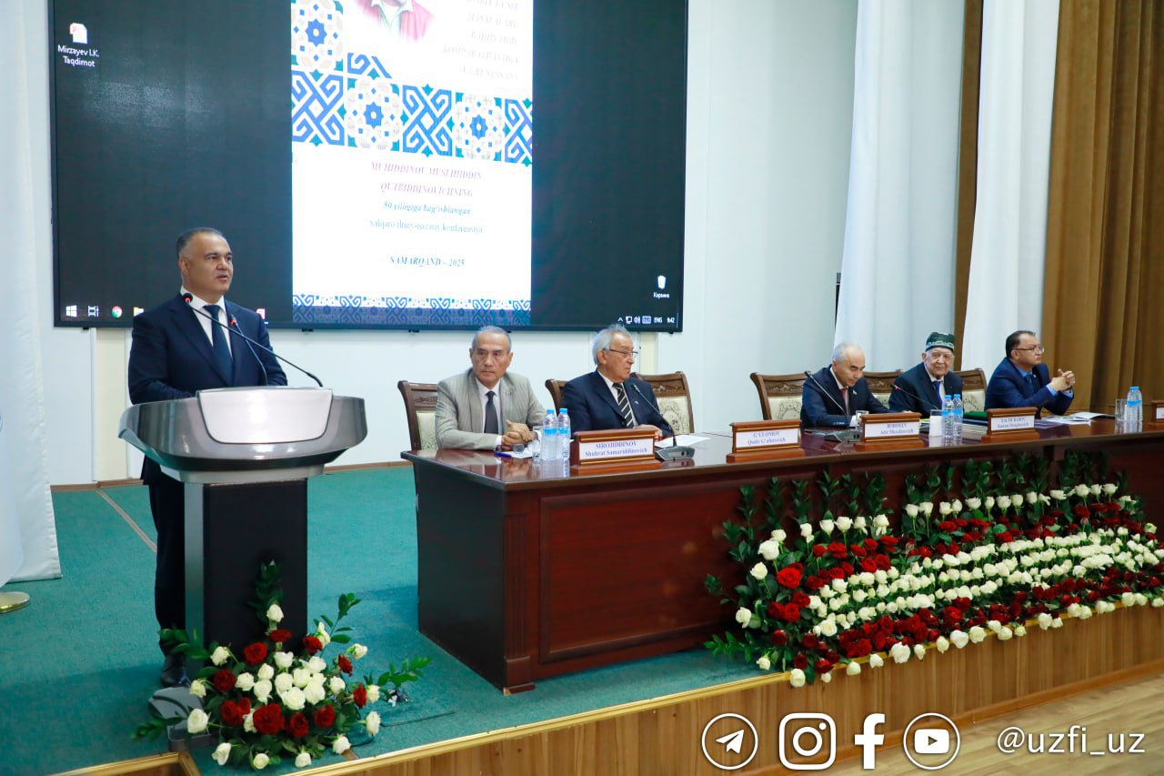Muslihiddin Muhiddinov tavalludining 80 yilligiga bag‘ishlangan xalqaro ilmiy-nazariy anjuman bo‘lib o‘tdi.